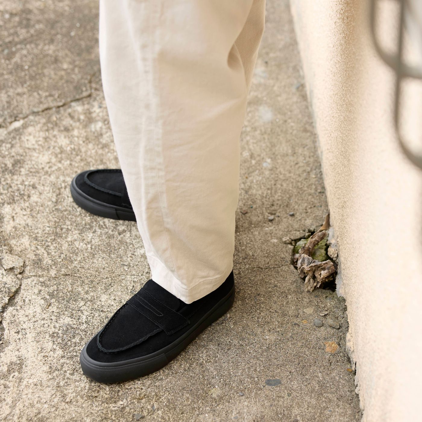 PENNY Suede Black Mono